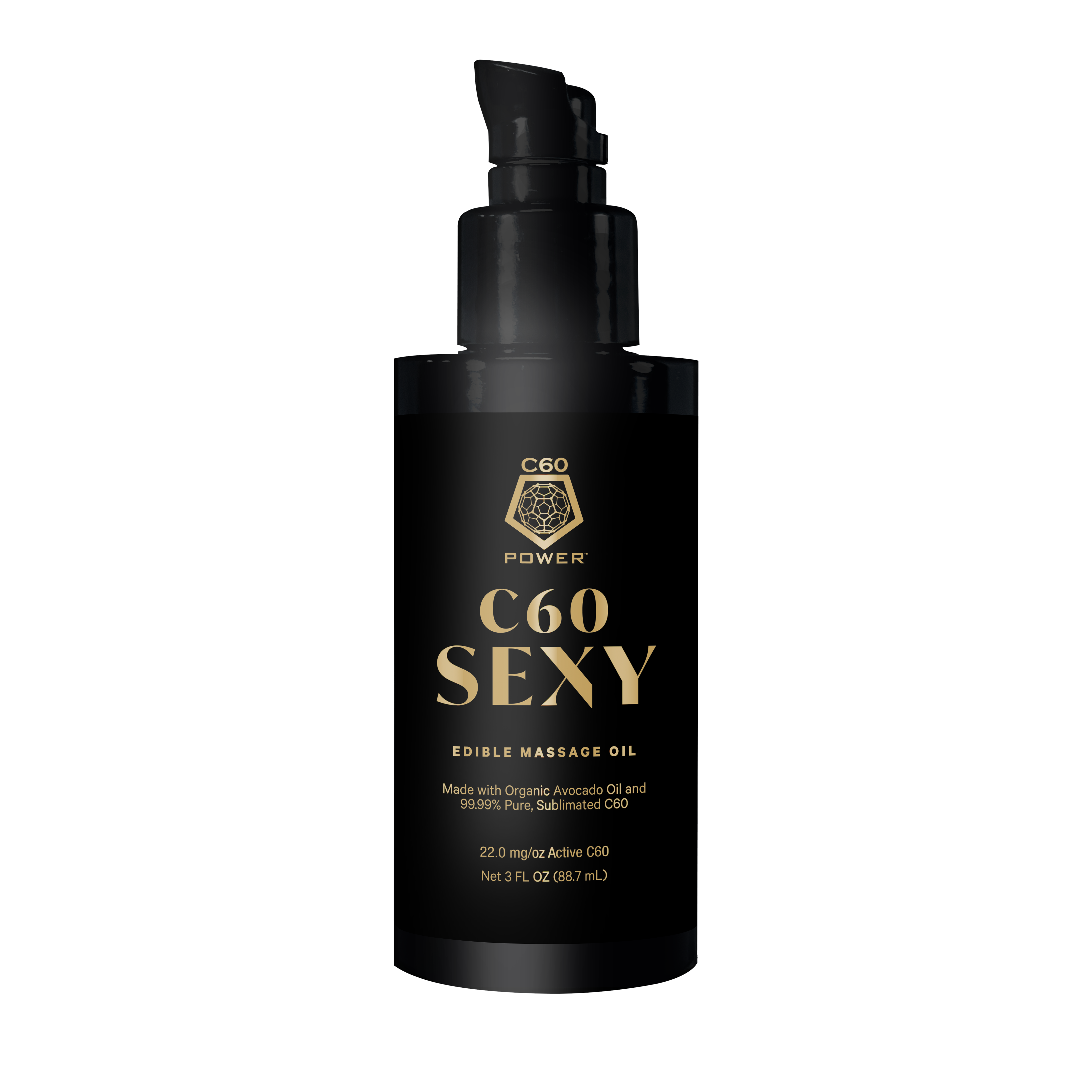 Edible Massage Oil - C60 Sexy