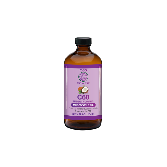 C60 in Organic MCT Coconut Oil