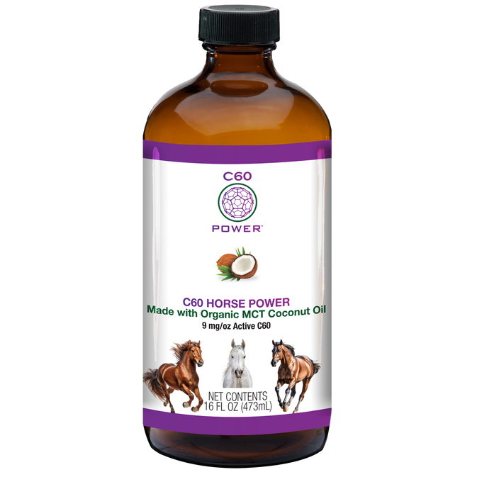 C60 Horse Power - Organic MCT Coconut Oil