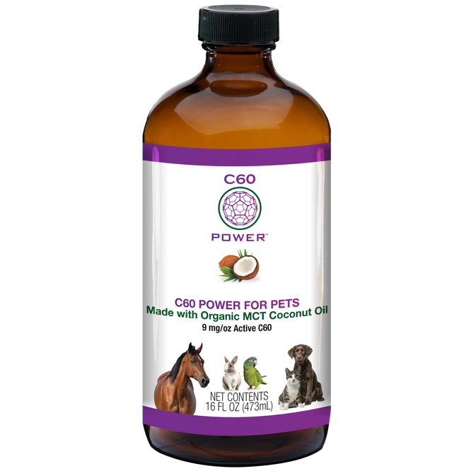 C60 Power for Pets - Organic MCT Coconut Oil