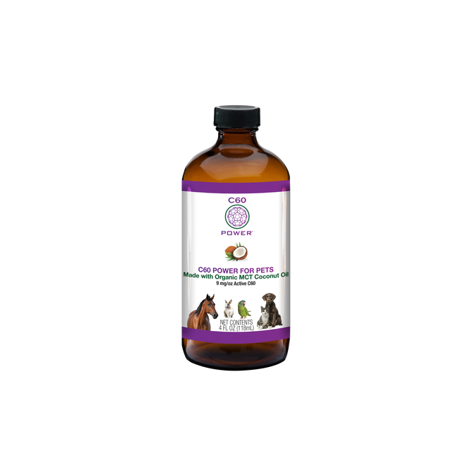 C60 Power for Pets - Organic MCT Coconut Oil