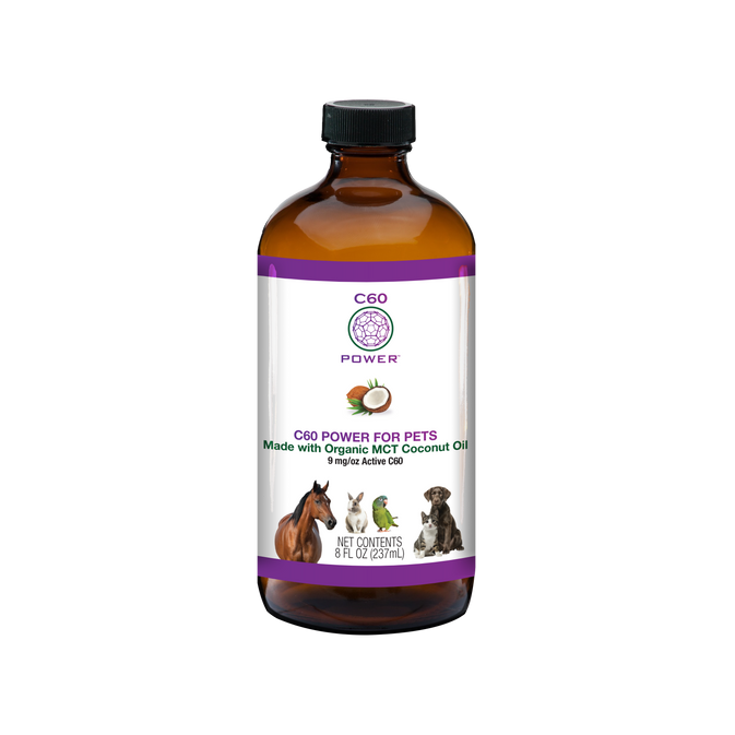 C60 Power for Pets - Organic MCT Coconut Oil