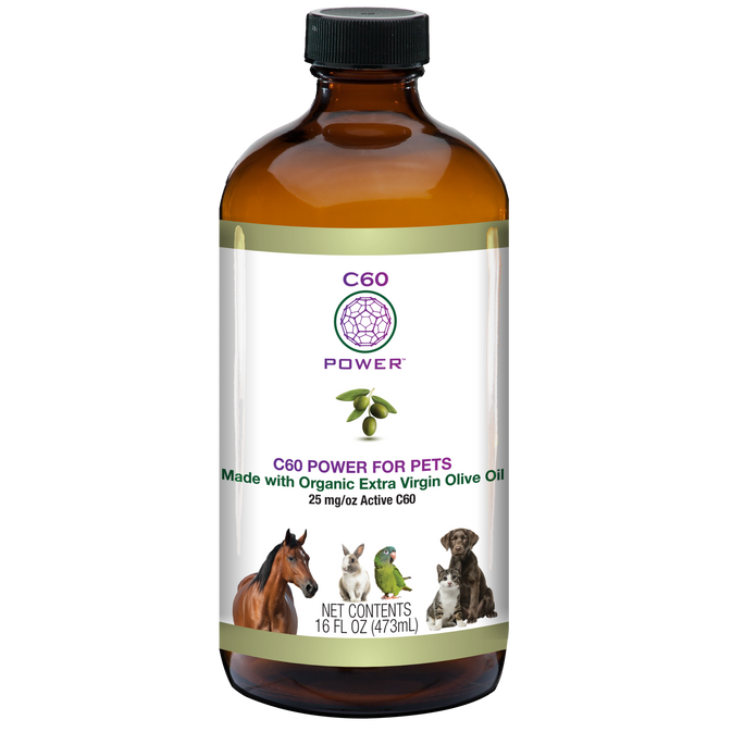 C60 Power for Pets - Organic Extra Virgin Olive Oil