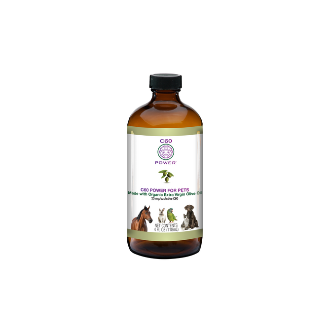 C60 Power for Pets - Organic Extra Virgin Olive Oil