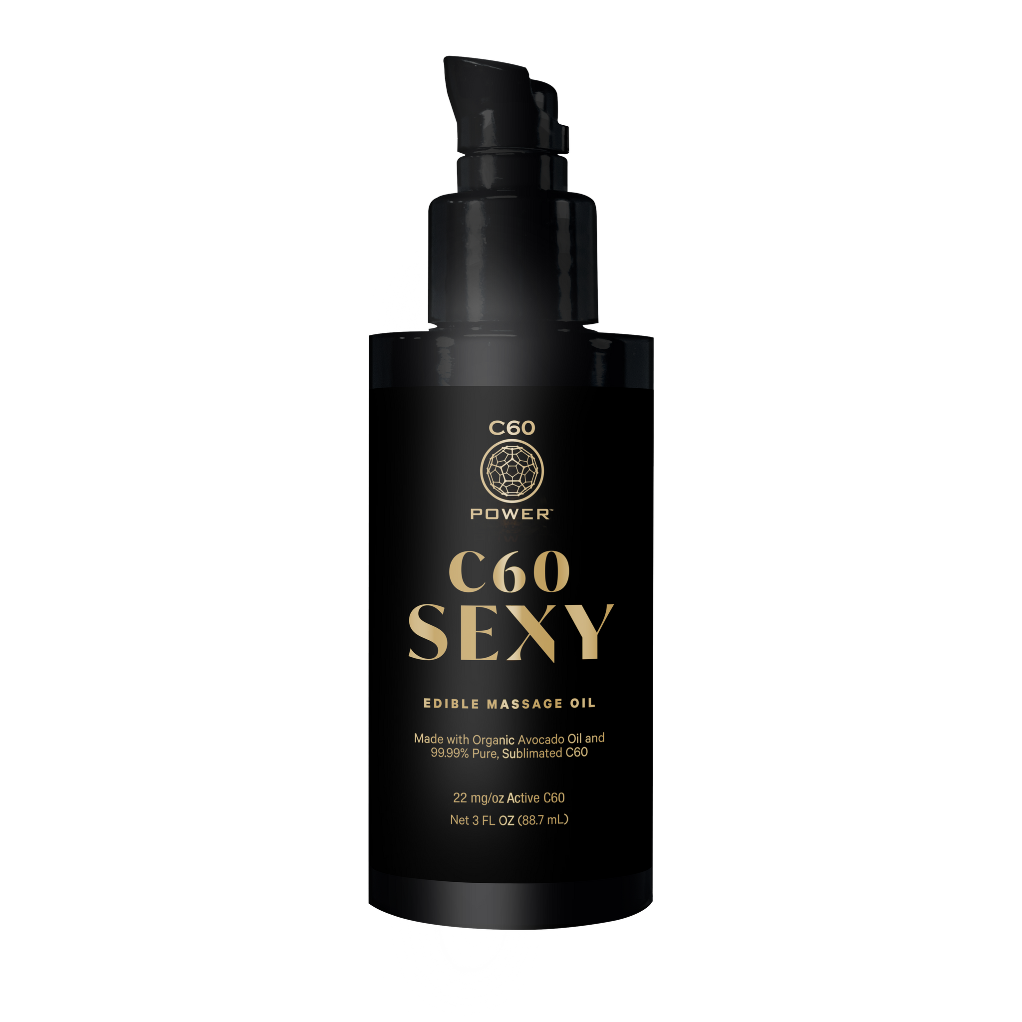 Edible Massage Oil - C60 Sexy