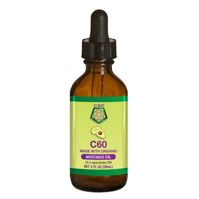 1 Pack C60 in Organic Avocado Oil
