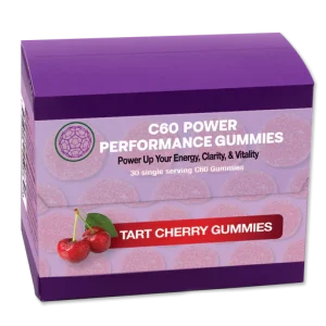 TART CHERRY C60 GUMMIES - 1 BOX OF 30 GUMMIES