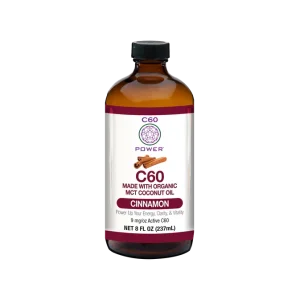CINNAMON FLAVORED C60 IN MCT COCONUT OIL